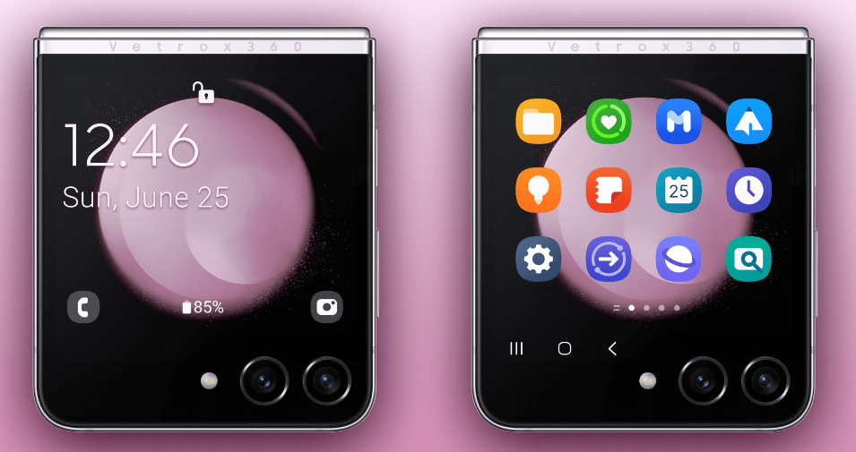 Eléggé adja magát a Galaxy Z Flip5 előlapi kijelzőjének&nbsp;animációja